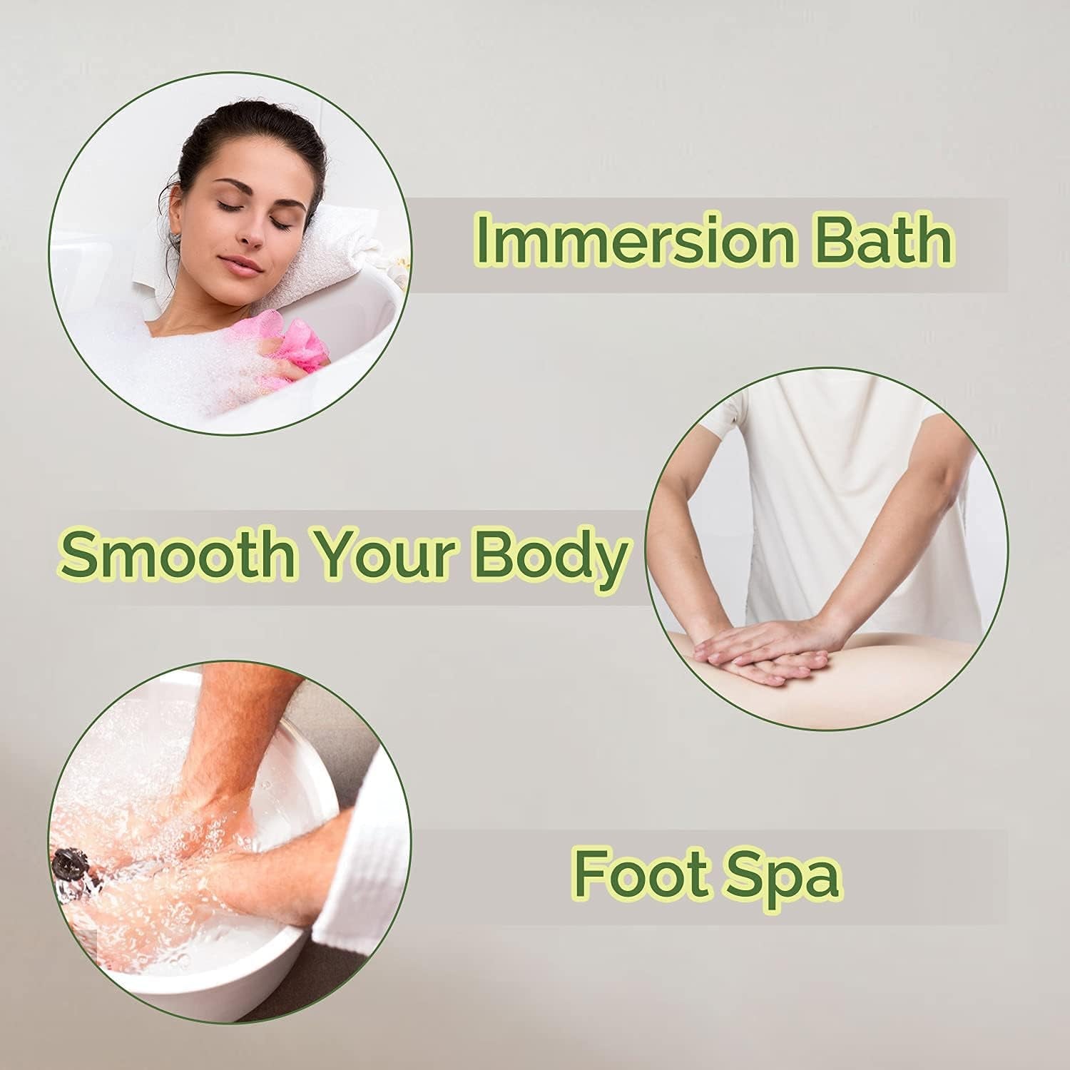 Bath Salts Gift Set 6-Pack, Foot and Body Sea Salts for Soaking, Wooden Scooper, 0.5Oz Argan Oil, Bath Salts for Women Relaxing, Mother'S Day Gifts for Mom, Christmas Gifts for Her